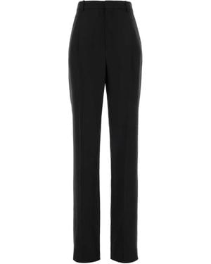 Saint Laurent Wool Pant - Black