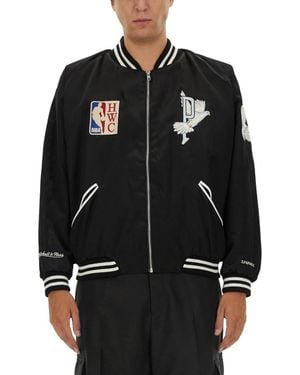 3.PARADIS 3.Paradis Varsity Jacket - Black