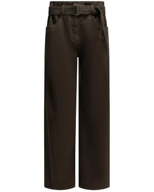 Brunello Cucinelli Wide-Leg Jeans - Black