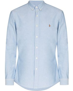Ralph Lauren Cotton Relaxed-Fit Shirt - Blue