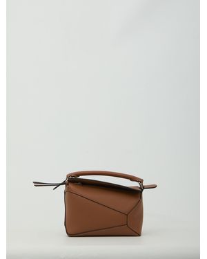 Loewe Puzzle Edge Mini Handbag - Natural