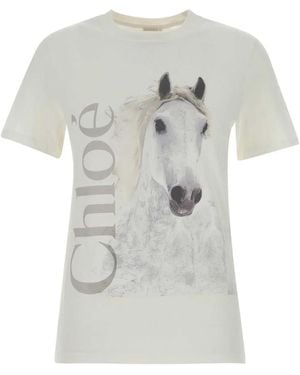 Chloé Chloe Jersey - White