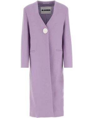 Jil Sander Cappotto - Purple