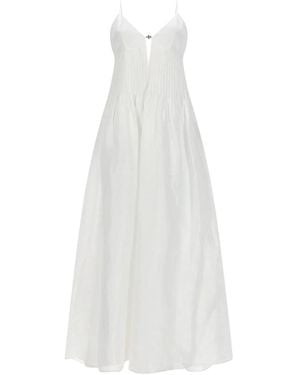 Tory Burch Abito Lungo - White