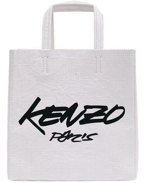 KENZO Small Shopping Bag - White