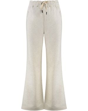 Moncler Cotton Track-Pants - Grey