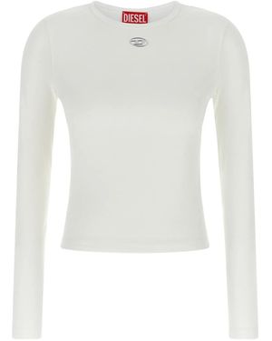 DIESEL 'T-Uncutieslong-Od' Top - White