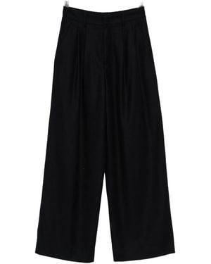 Susanne Bommer Silk Blend Pants - Black