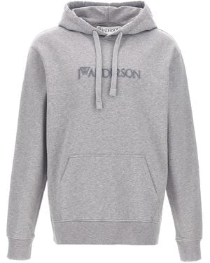 JW Anderson J.W.Anderson 'Logo Embroidery' Sweatshirt - Grey