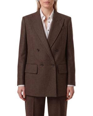 Max Mara Giacca Doppiopetto Olimpia - Brown