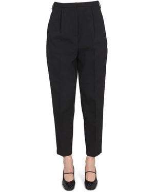 Department 5 Cropped Trousers - Black