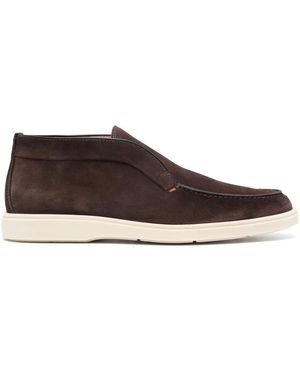 Santoni Detroit High - Brown
