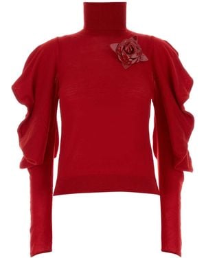 Blumarine Wool Jumper - Red
