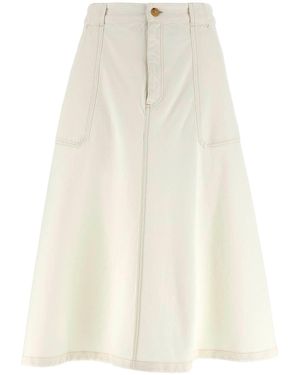 A.P.C. Laurie Skirt - White
