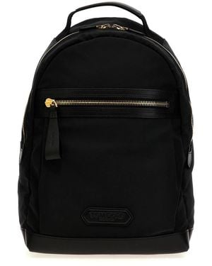 Tom Ford Logo Backpack - Black
