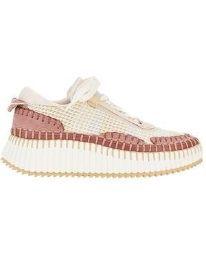 Chloé Nama Trainers - Pink
