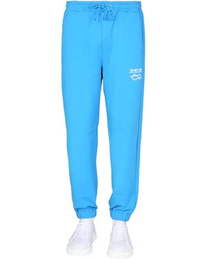 Helmut Lang "Knot" Jogging Pants - Blue
