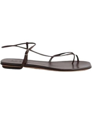 Soeur Leather Sandal - Brown