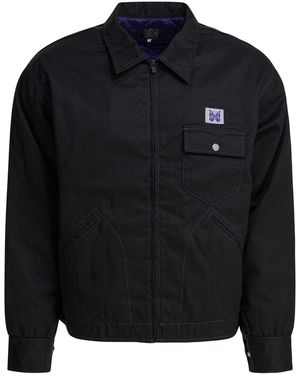 Needles "Pe/C Twill" Lightweight Jacket - Blue