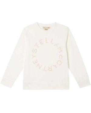Stella McCartney Sweatshirt With Logo - White