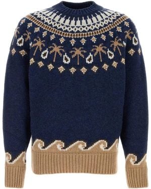 Alanui Sweet Winter Sweater - Blue