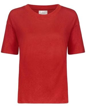 Loulou de Saison "Ezra" Classic Fit T-Shirt - Red