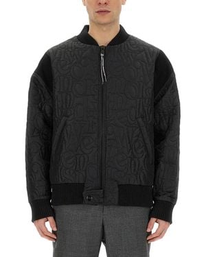 Vivienne Westwood Stripped Cyclist Jacket - Black