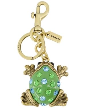 COACH Frog Keychain - Green