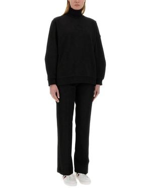 Moncler Sweatshirt With Logo - Black