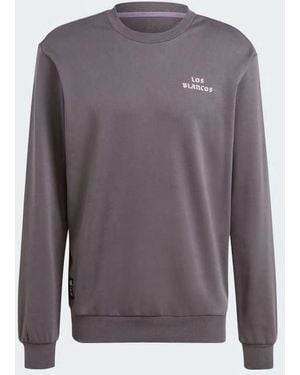 adidas Originals Real Madrid Cs Sweater - Gray