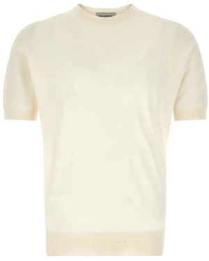 John Smedley Kempton Cotton T-Shirt - White