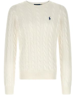 Polo Ralph Lauren 'Driver' Jumper - White