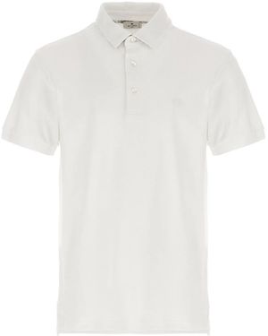 Etro 'Pegaso' Polo Shirt - White