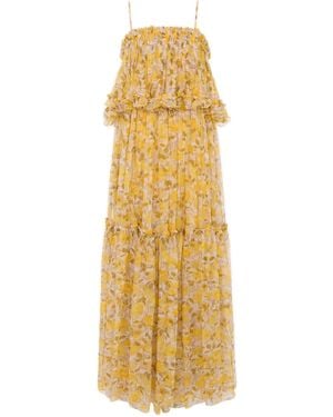 Chloé Long Dress - Metallic