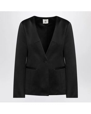 THE GARMENT Single Breasted Cotton Blend Jacket - Black