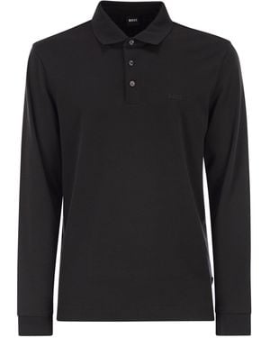 BOSS Regular Fit Polo Shirt - Black