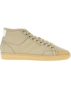 Saint Laurent 'Court Classic' Trainers - Natural