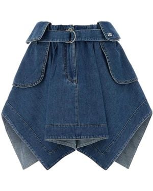 Loewe Denim Skirt - Blue