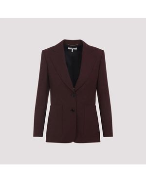 Chloé Dark Wool Jacket - Purple