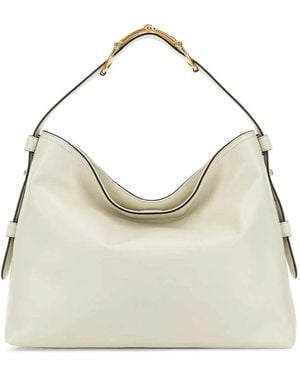 Gucci Maxi Horsebit Tote Bag - Natural