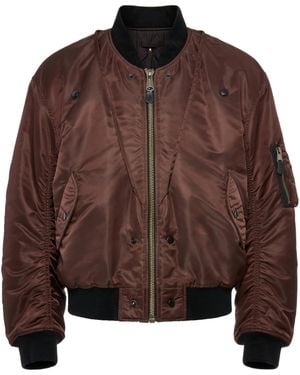 Maison Margiela Reversible Bomber Jacket - Brown