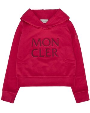 Moncler Jr Felpe - Red