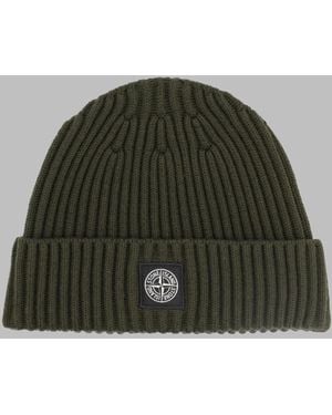 Stone Island Beanie Rws - Green