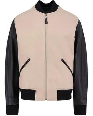 Givenchy Bomber Collar Jacket - Natural