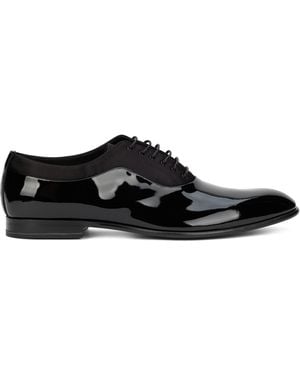 Dolce & Gabbana Dolce & Gabbana Shiny Leather Shoes - Black