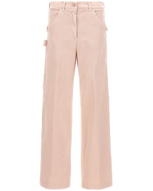 Nude Cargo Pants - Pink