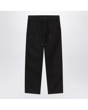 Carhartt Rinsed Double Knee Pant - Black