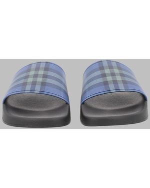 Burberry Sandalo Ciabatta "Furley" - Gray