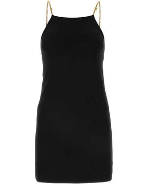 Palm Angels Jersey Mini Dress - Black