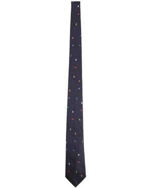 Paul Smith Silk Tie - Blue